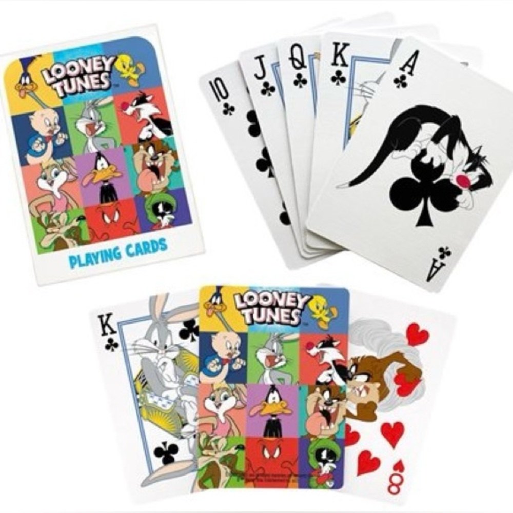 Looney Tunes Playing Cards – Multicolor Character Deck